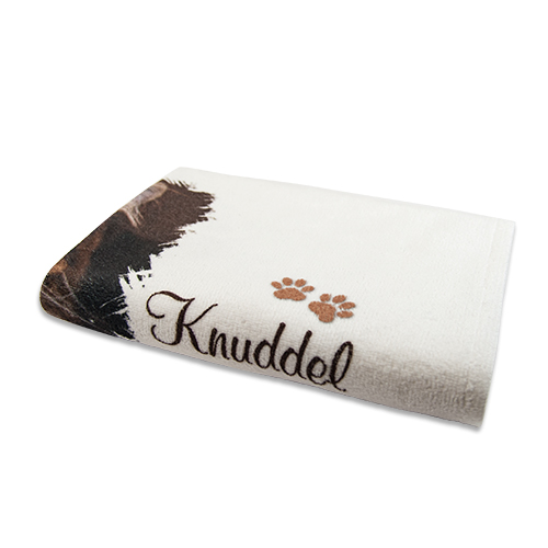 Mikrofaser-Handtuch mit Baumwoll-Rückseite