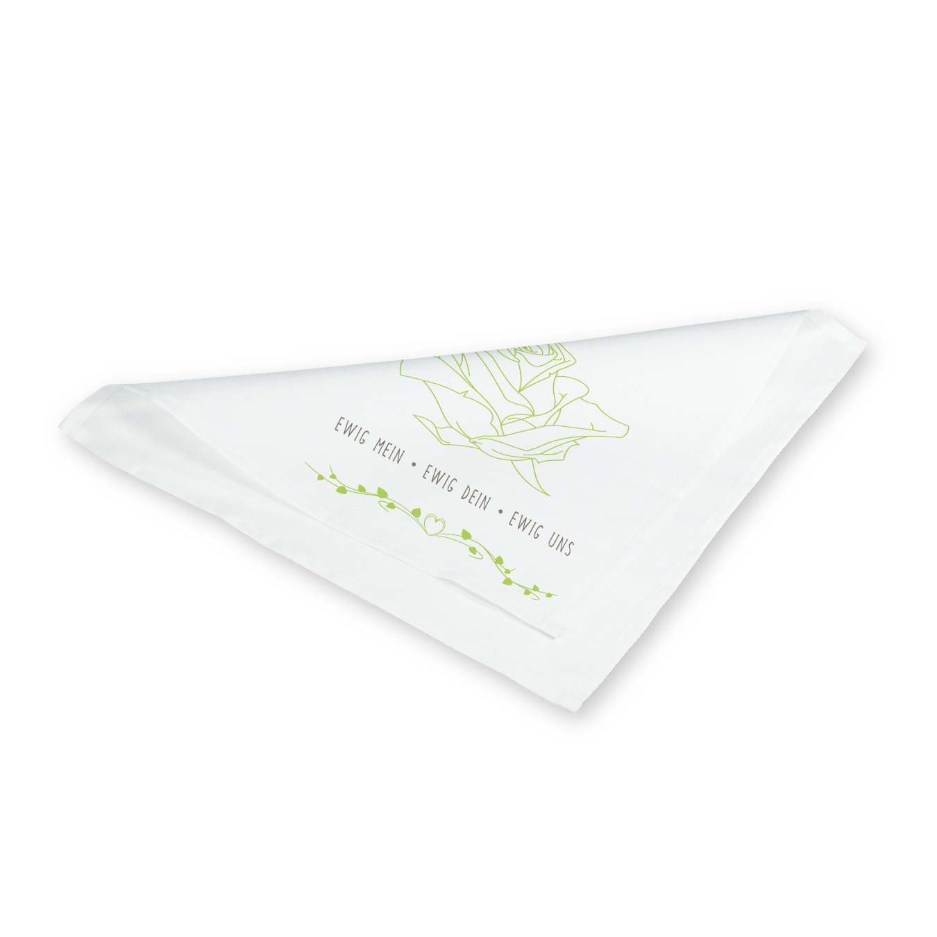 Sublistar® Stoffserviette weiß