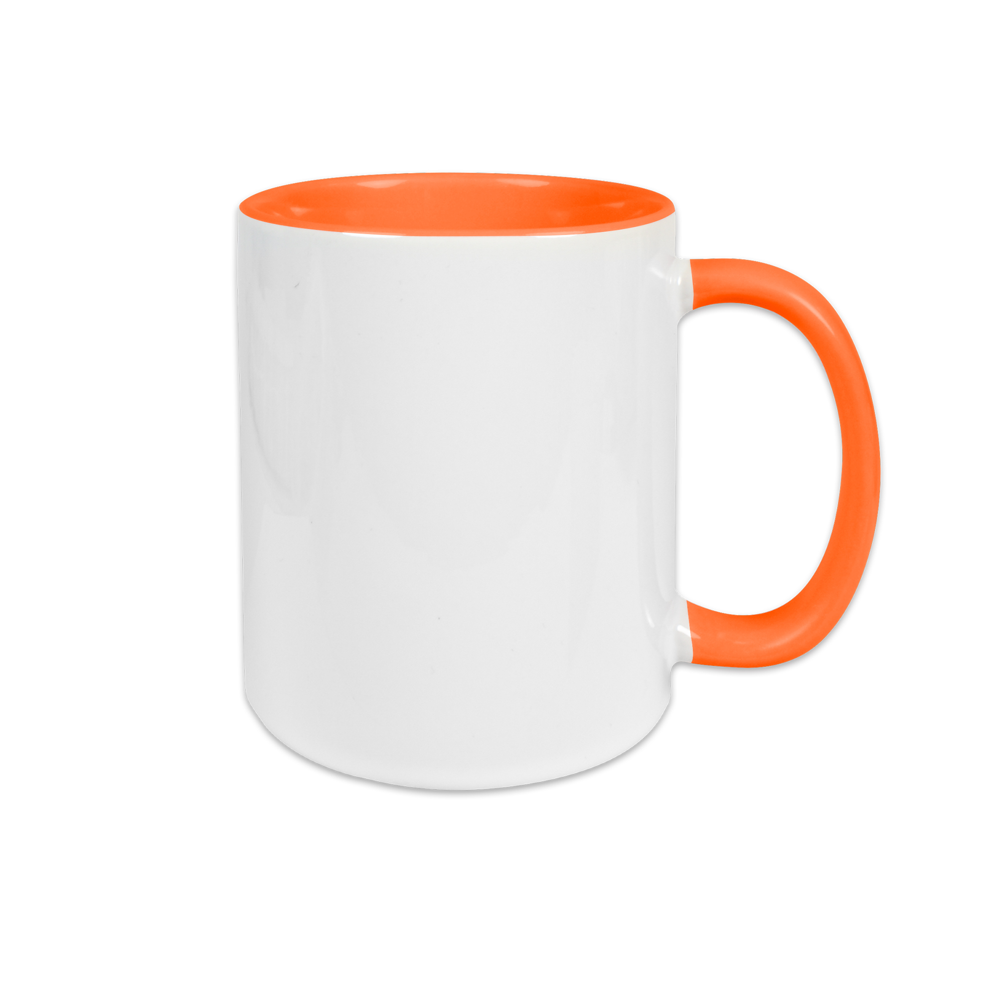 Keramiktasse TWO TONES & HANDLE 11oz, Orca™ Coating, div. Farben