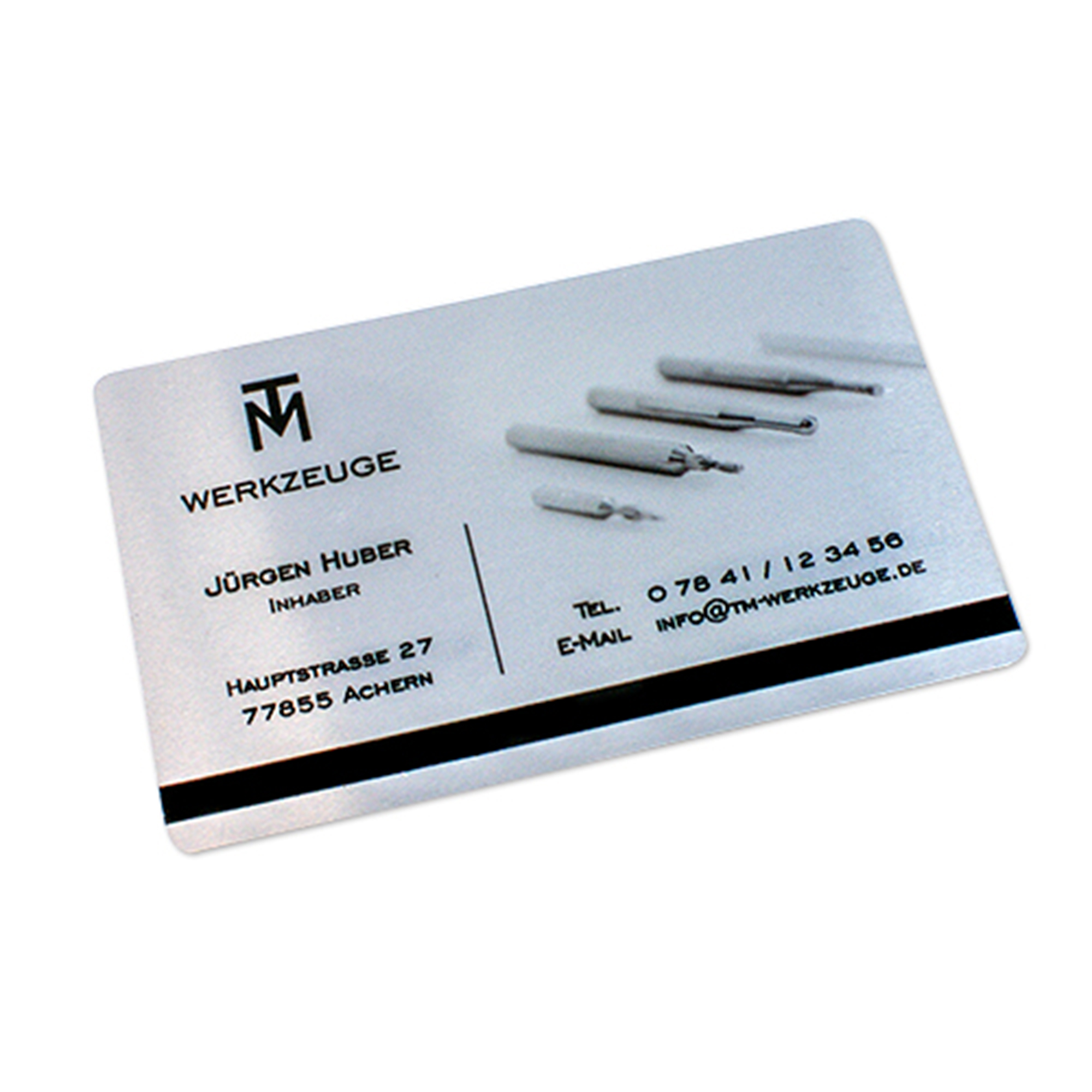 Sublistar® Folien-Visitenkarten, Größe 86 x 55 x 0,2 mm
